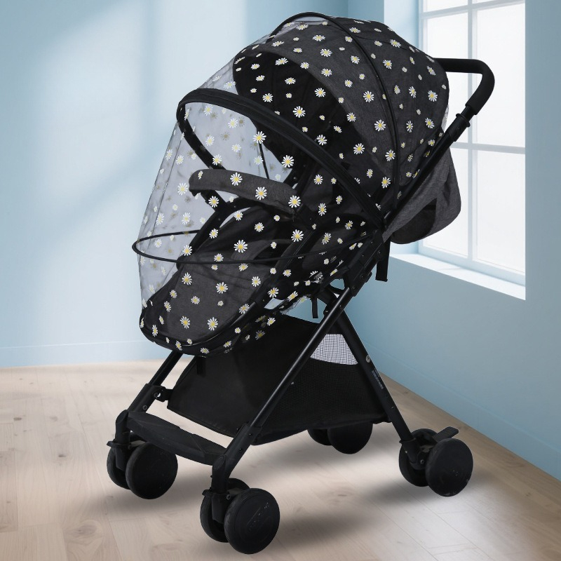 Baby Nursery Trolley - Uniwersalna siatka przeciw komarom z motywem