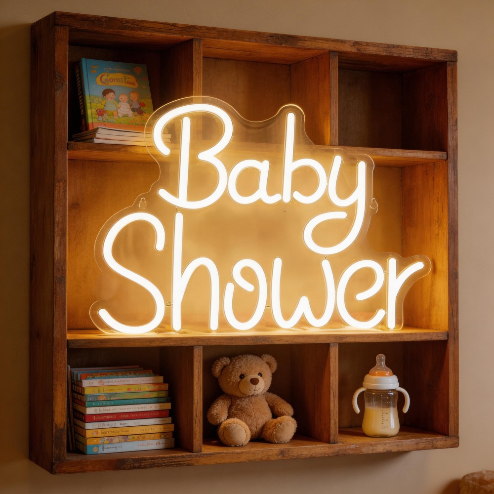 Neonowe znaki LED na baby show – Baby Nursery Wall Lights recenzja i cena