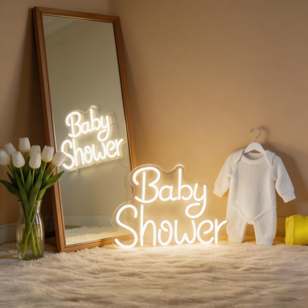 Neonowe znaki LED na baby show – Baby Nursery Wall Lights recenzja i cena