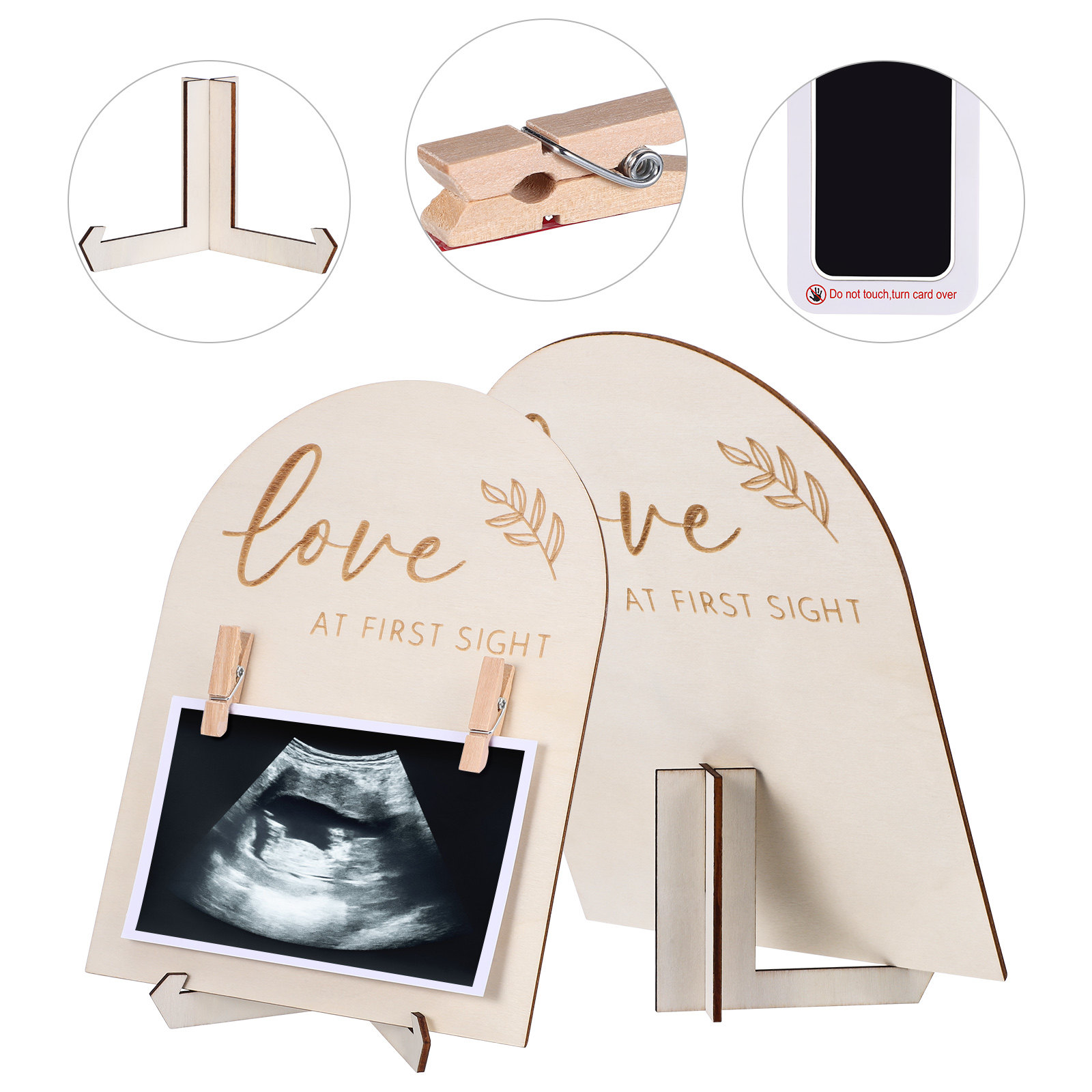 Drewniana ramka na zdjęcia dla – Baby Nursery Frames recenzja i cena