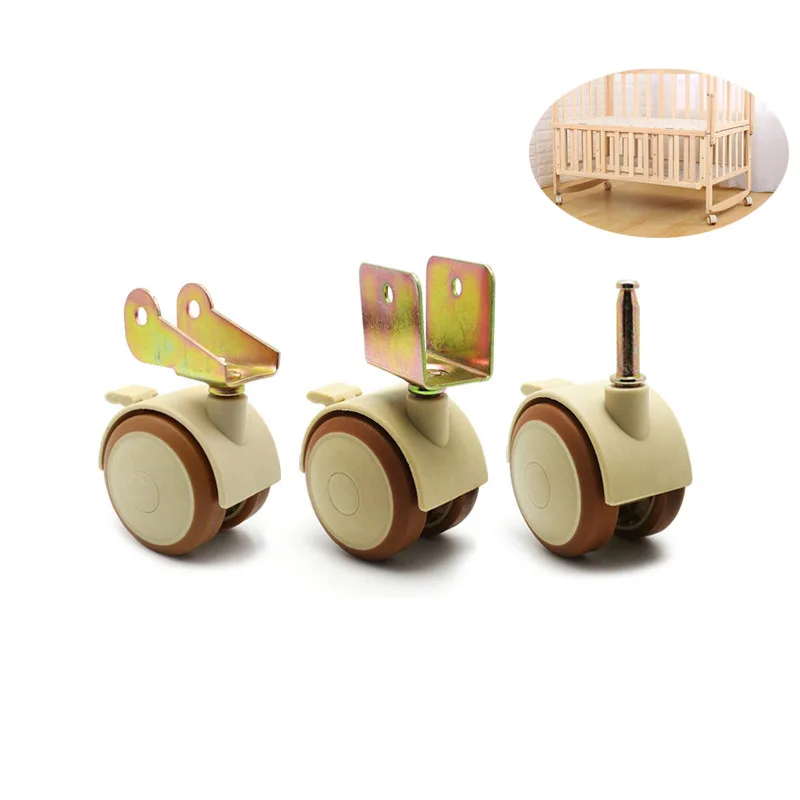 4 szt. 2-calowe obrotowe kółka – Baby Nursery Trolley recenzja i cena