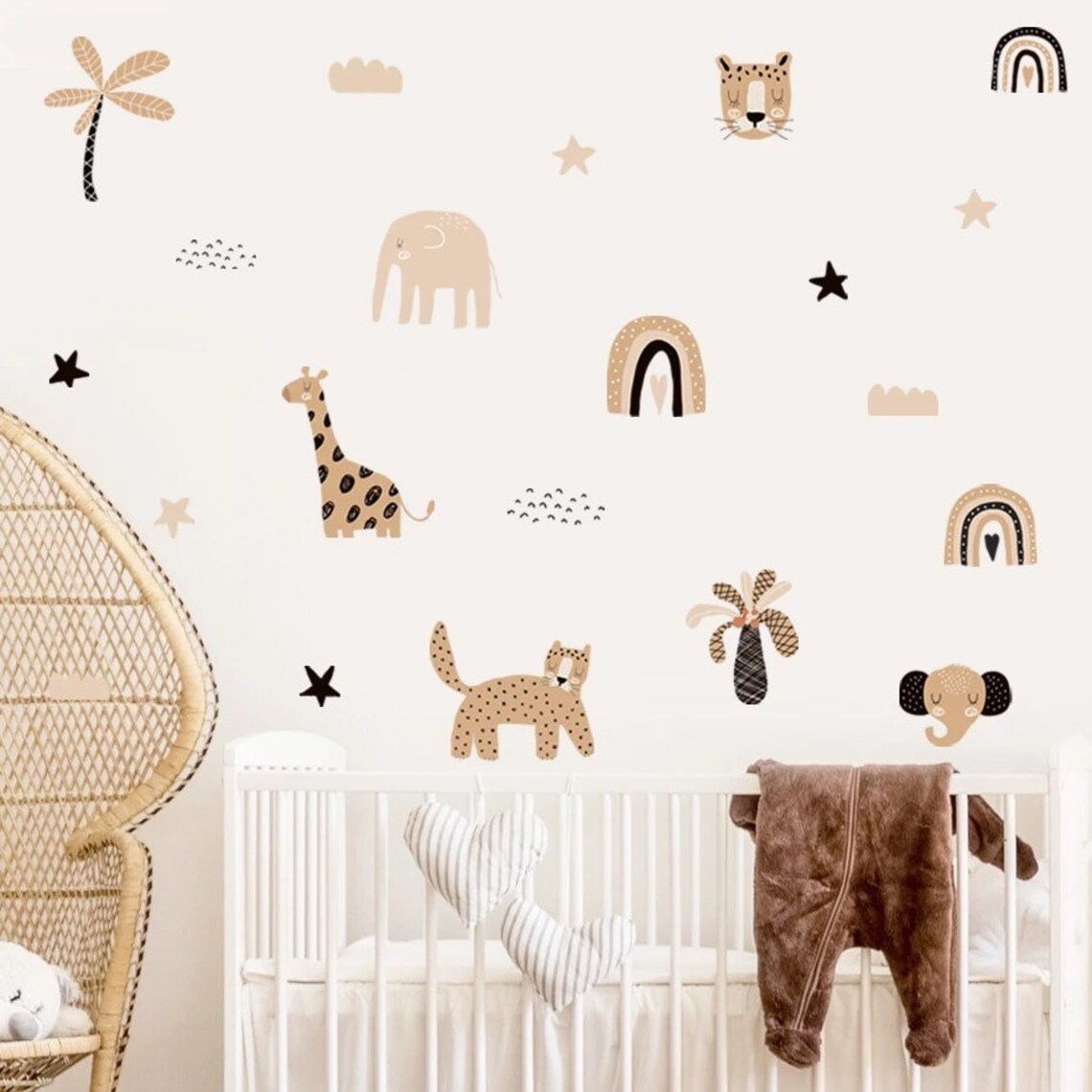 Naklejki do pokoju dziecięcego – Baby Nursery Decor Girl recenzja i cena